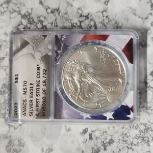Silver Eagle A first strike coin 2023